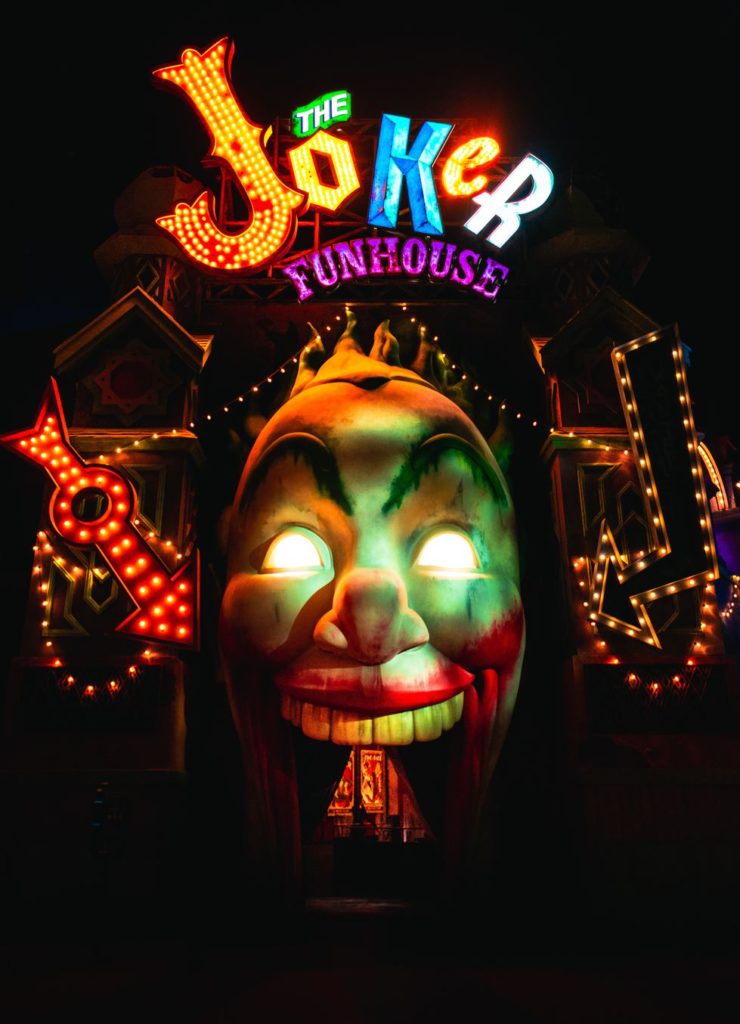 humour et attirance, la joker funhouse