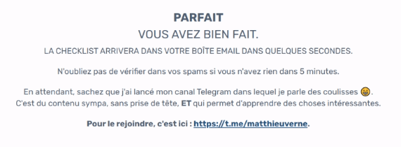 Telegram Matthieu