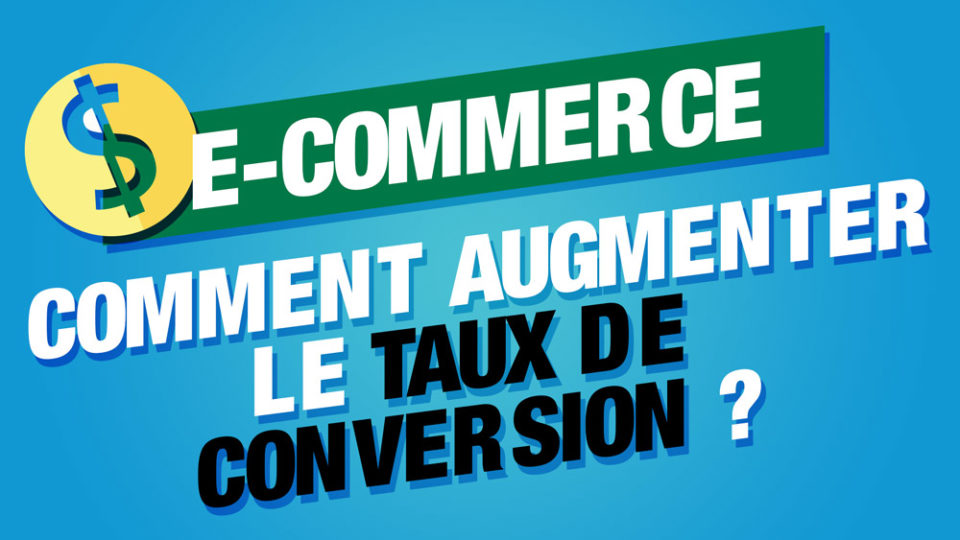 symbole de l'argent e-commerce avec la question comment augmenter le taux de conversion