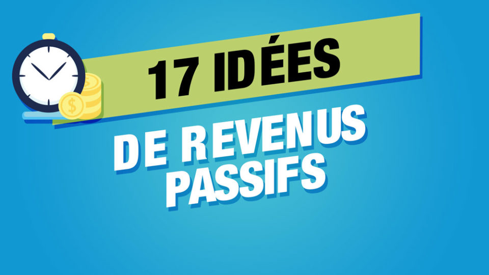 une image qui montre le temps et l'argent pour symboliser les revenus passifs possibles sur le web