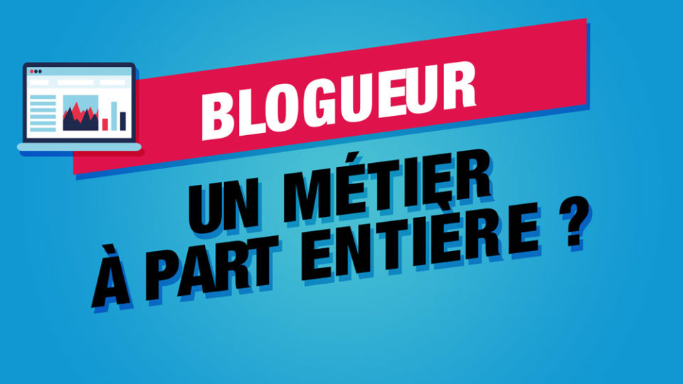 image d'un blog sur un ordinateur avec la question qu'est-ce qu'un blogueur