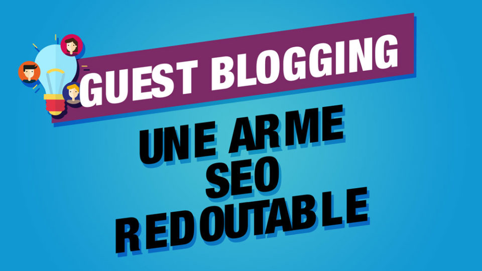 illustration du guest blogging