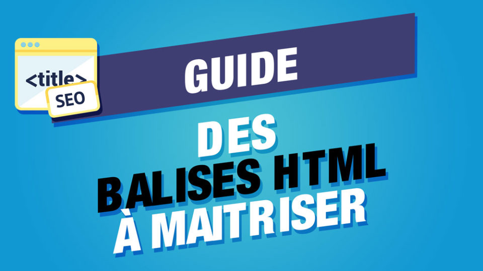 une image de balise htm en seo la title
