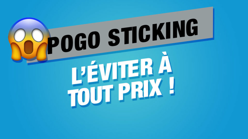 emoticon qui a peur à côté du pogo sticking