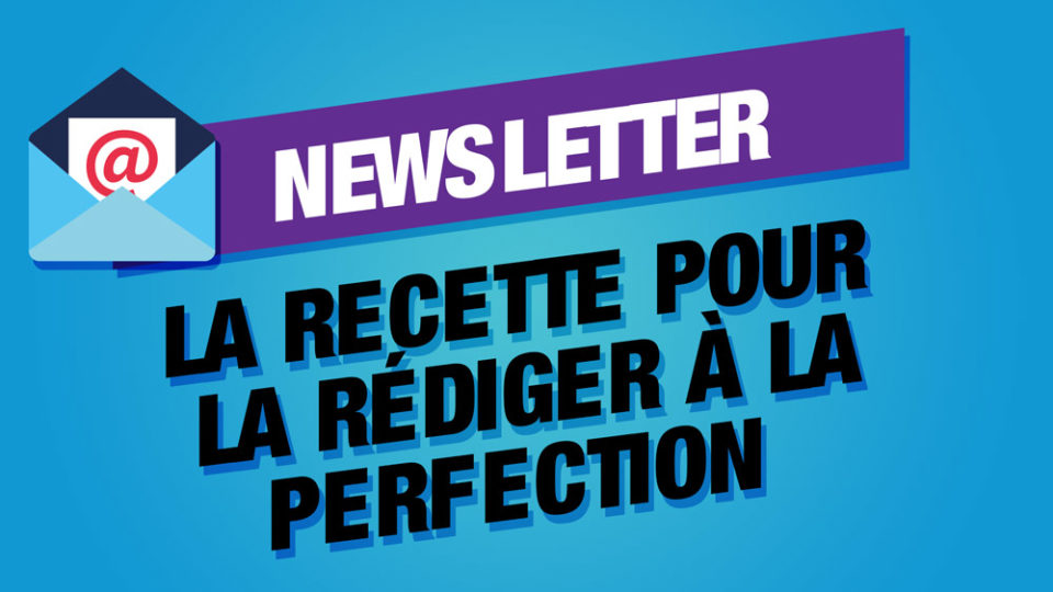email pour illustrer la rédaction d'une newsletter parfaite