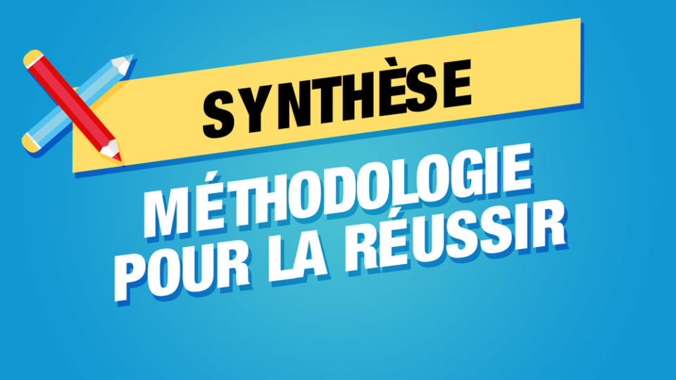 illustration pour réussir sa synthèse