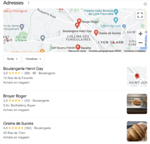 référencement géolocalisé google