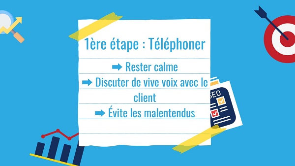 Relancer un impayé client en téléphonant