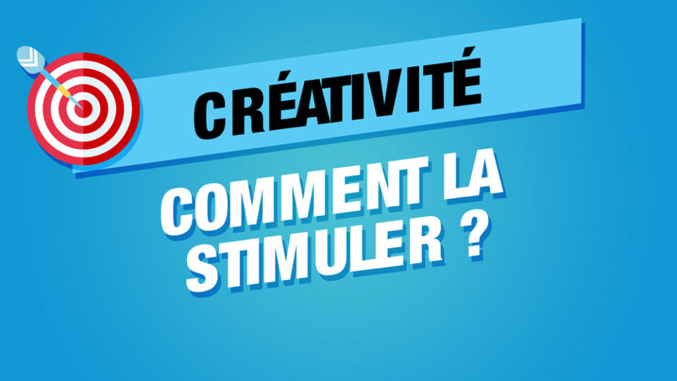 cible à côté du mot créativité pour savoir comment la stimuler en rédaction web