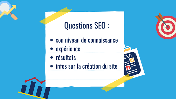 Les questions SEO d'un briefing