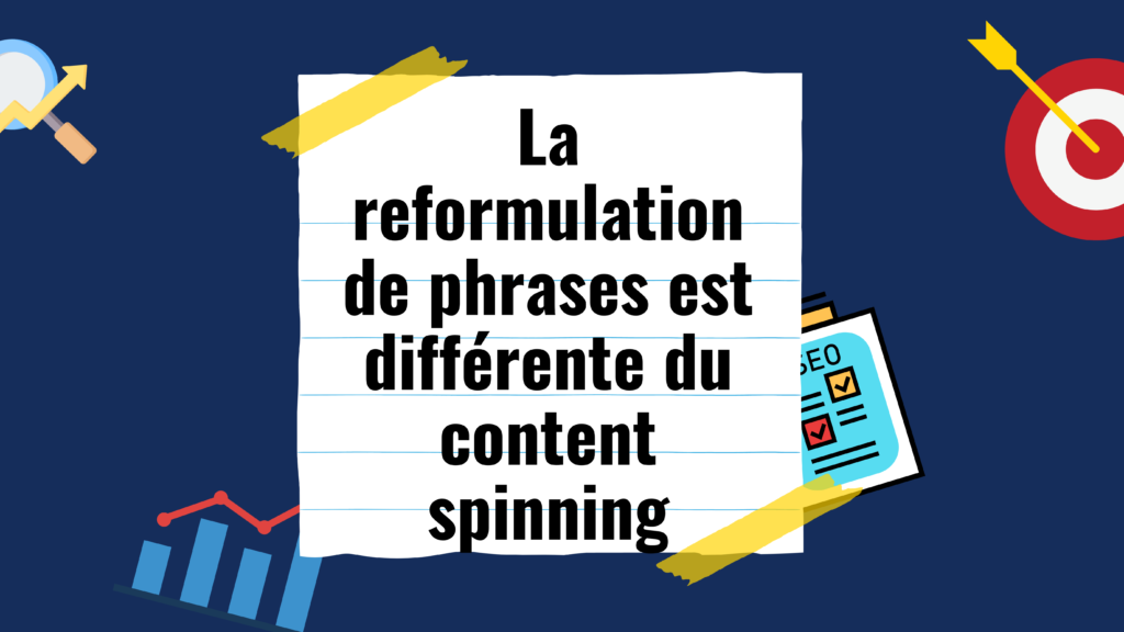 reformulation redacteur web