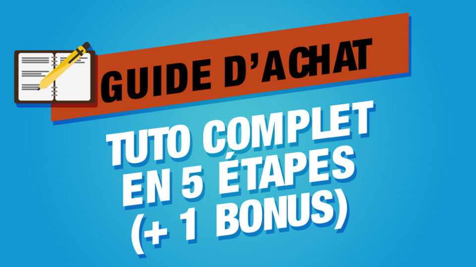 guide d'achat en titre avec une image de livre rédigé