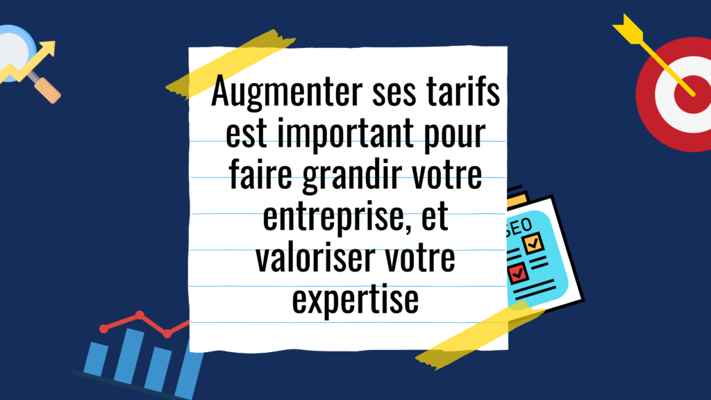 redaction web augmentation des tarifs