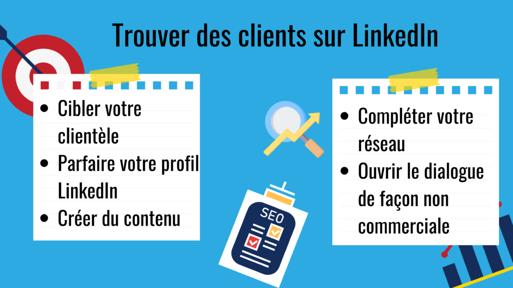 trouver des clients sur LinkedIn