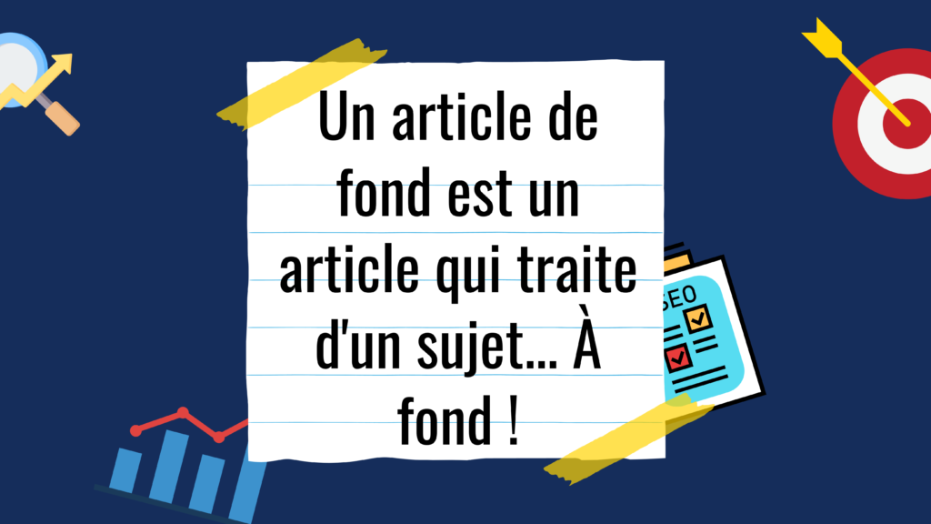 article de fond redacteur web