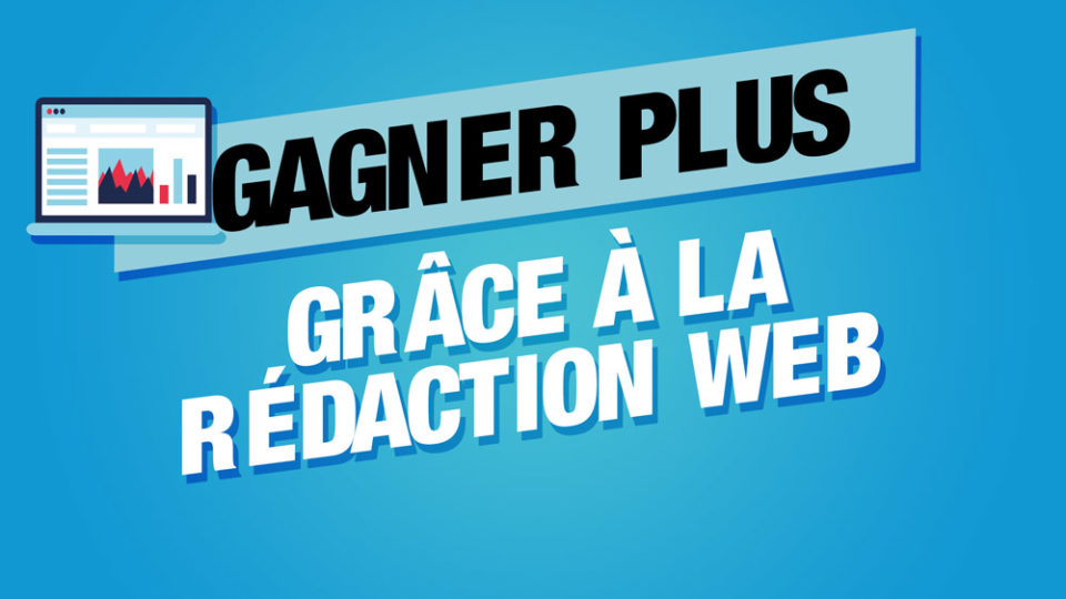 un site web à côté du titre gagner plus grâce à la rédaction web comme complément de salaire