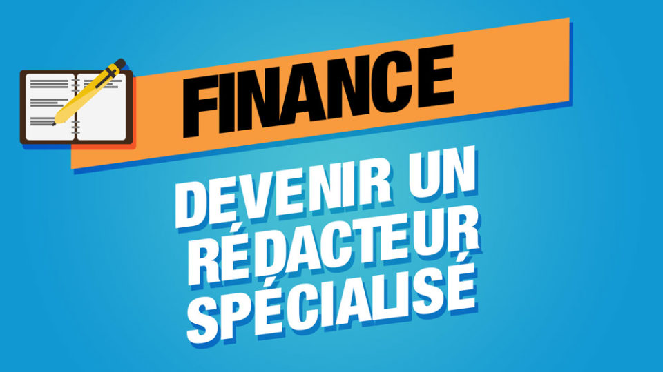 un livre de compte ouvert avec un stylo qui écrit pour illustrer le thème du rédacteur web finance et compta