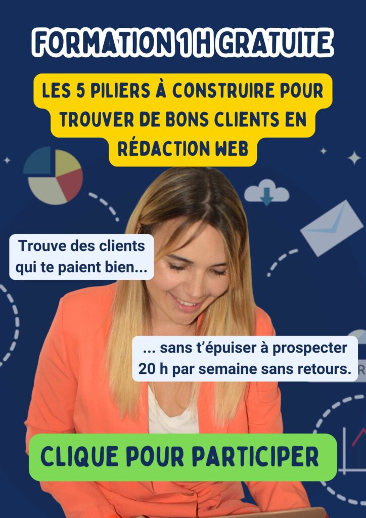 Workshop gratuit pour trouver des clients en rédaction web