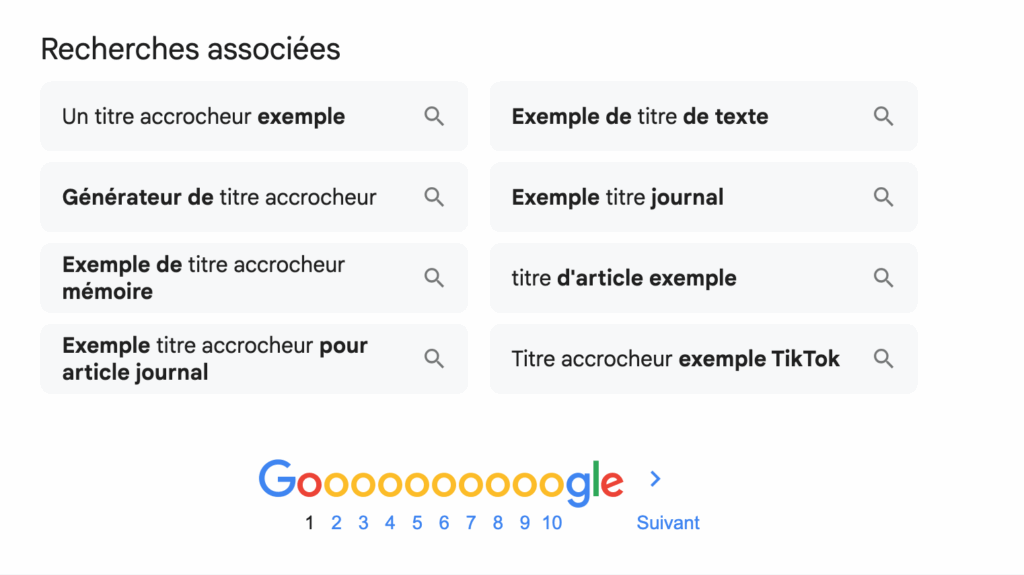 Utiliser People Also Ask pour rédiger un titre qui invite au clic