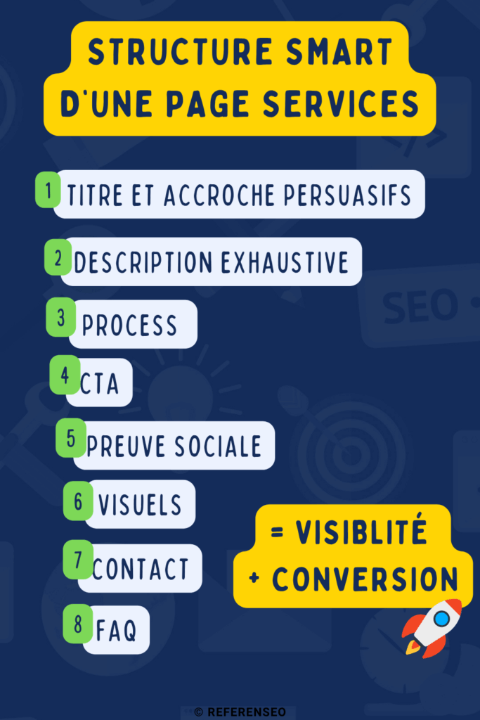 Structure d'une page service qui convertit